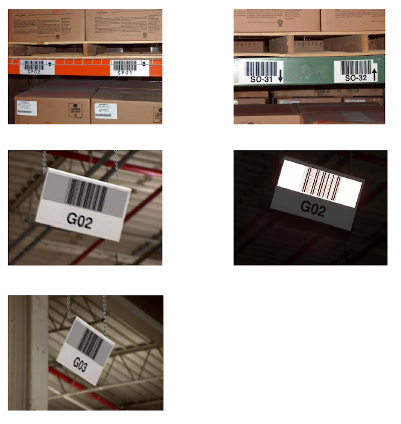 Rack Bar Code Warehouse Bar-coded Labels and Signs From: ID Label, Inc. | Food Logistics