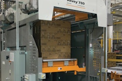 Intelligrated’s Alvey palletizers can process over 220 cases per minute and can be configured for virtually any layer pattern. They are also able to fully integrate into other material handling equipment.
