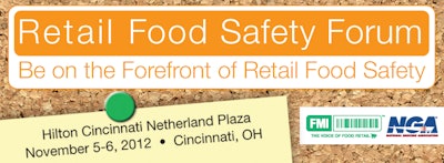 2012 Retail Food Safety Forum