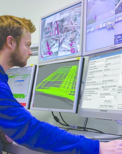Intelligrated's InControlWare shipping and packaging sortation control system helps to boost productivity and accuracy in the warehouse.