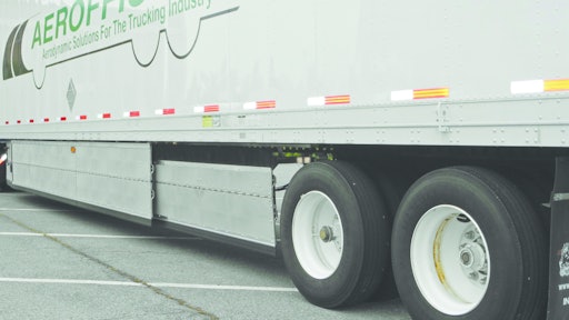 Aerofficient has been awarded the coveted Frost & Sullivan 2012 North American Trailer Aerodynamics New Product Innovation Award for its Aerofficient Slider product.