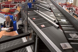 The sorting and distribution systems are used in distribution centers throughout the world.