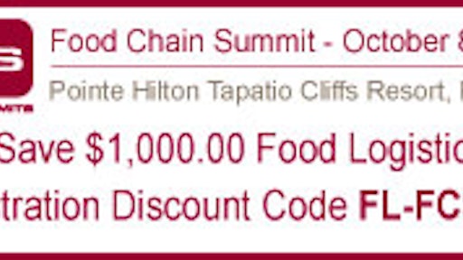 Food Chain Summit 2013 300 X 100 Food Logistics