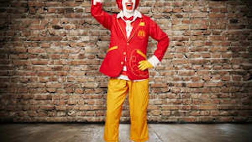 Waving Ronald