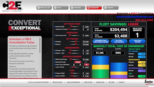 Ener Sys Online Tool