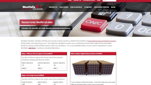 Westfalia onlinecalc