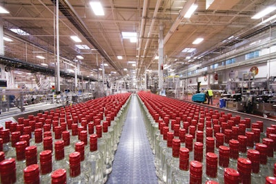 Diageo's Plainfield, Ill., facility bottles and packages leading brands such as Smirnoff No. 21, Smirnov flavored vodkas and Smirnoff Ice.
