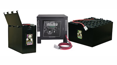 Legacy batteries and chargers are designed to meet the high power demands of today's industrial equipment, including forklifts, walkies, and AGVs.