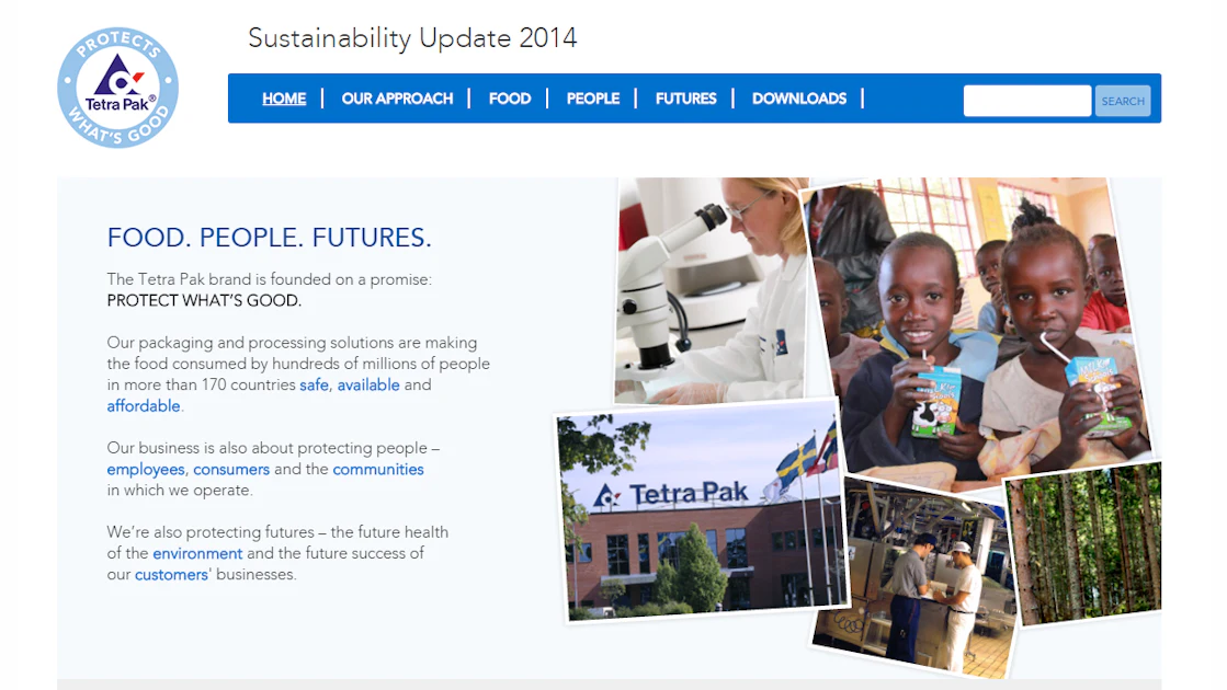 Q Pak Tetra Pak Releases 2014 Sustainability Update | Food Logistics