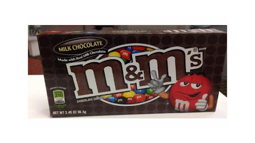 Stop & Shop, Giant Food Alert Customers M&M Brand Milk Chocolate Theater  Box Recall