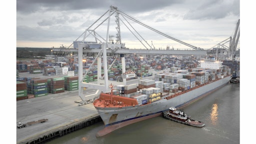 Georgia Ports Authority's Garden City Terminal at the Port of Savannah.