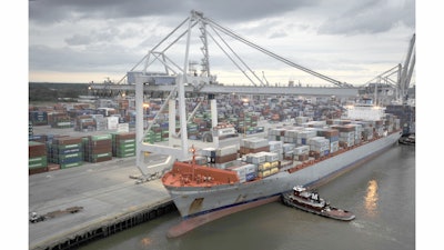 Georgia Ports Authority's Garden City Terminal at the Port of Savannah.
