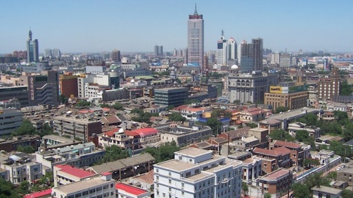 City of Tianjin in China.