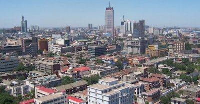 City of Tianjin in China.