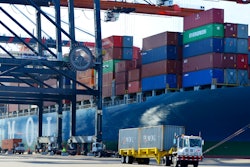 The 8,100 TEU MOL Competence arrived at JAXPORT’s TraPac Container Terminal at Dames Point.