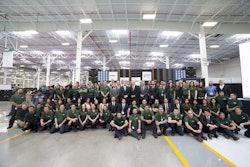 The entire team at the new ORBIS facility in Silao, Mexico.