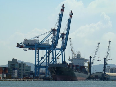Brazil's Port of Itajai in Santa Catarina.