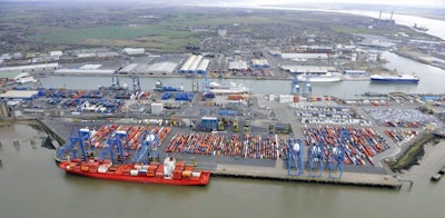 London’s Port of Tilbury.