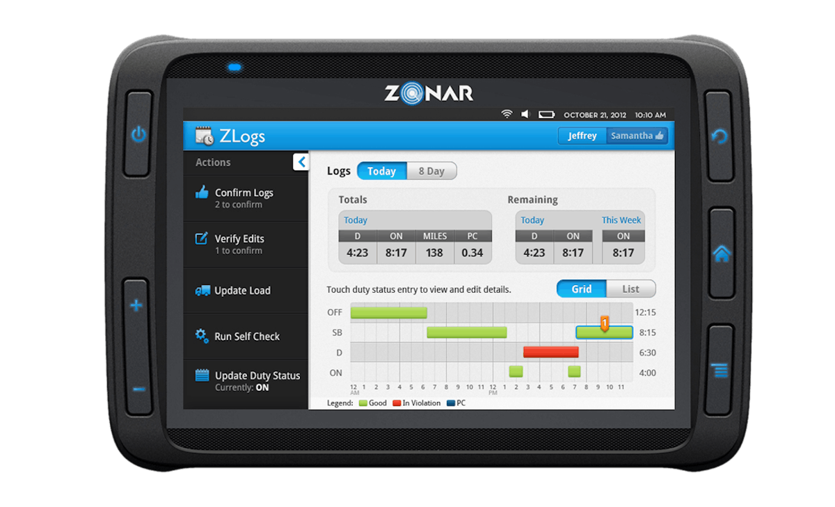 Knight Transportation Chooses Zonar 2020 Mobile Tablet as New