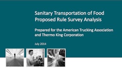 Comment from American Trucking Associations Sanitary Transportation of Food Proposed Rule Survey Analysis 1 553fc62d14277