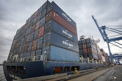 The Port of New Orleans welcomed a new weekly European service from French container carrier CMA CGM.