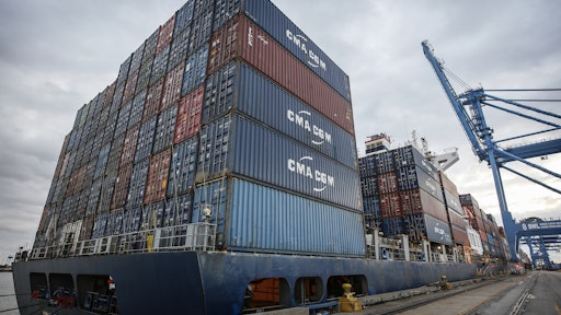 The Port of New Orleans welcomed a new weekly European service from French container carrier CMA CGM.