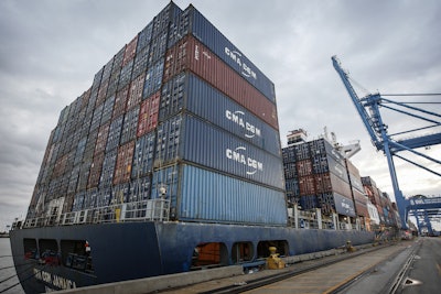 The Port of New Orleans welcomed a new weekly European service from French container carrier CMA CGM.