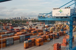 The Port of New Orleans container yards stay busy year round.