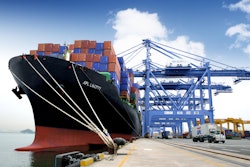 Image of the Pusan Newport International Terminal, starting point for the new AMC (Asia Mexico Colombia Express) Service that will begin May 22.