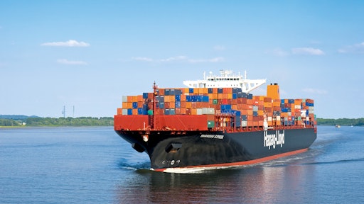 The companies at stake are Hapag-Lloyd, Hanjin, Hyundai Merchant Marine (HMM), MOL, NYK, ‘K’ Line, Yang Ming, and UASC, along with Hamburg Sud which has a series of agreements with UASC.