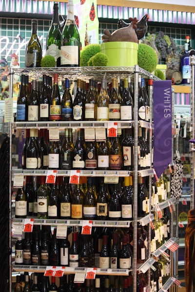 Newport Avenue Market in Bend, Ore. offers 3,000 different wines to meet customer tastes.