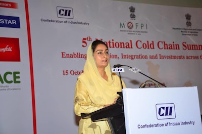 Harsimrat Kaur Badal IndiaMinsterFoodProcessing 5543a1a60476f