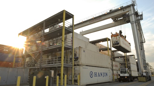 An additional 20 racks will increase Garden City Terminal's refrigerated container rack capacity by 28 percent.