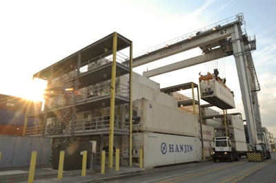 An additional 20 racks will increase Garden City Terminal's refrigerated container rack capacity by 28 percent.