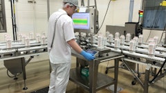 An InfinityQS station on the production floor at at Michael Foods helps managers reduce product inconsistencies.
