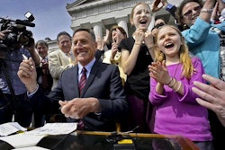 Vermont Governor Peter Shumlin responded to the letter yesterday on his Facebook page: The Grocery Manufacturers Association sent me a letter yesterday urging me to abandon Vermont's GMO labeling law. Here's my response: Here's an idea for the industry: Just label your products. All of them, nationwide. 64 countries already do it. I'm sure the food industry in America could summon the moral imagination to be the 65th. The industry's real concern is that as goes Vermont so will go America. Plain and simple Vermont's law is about giving consumers the right to know what is in their food. For too long consumers in America have been denied that right. Vermont is saying enough is enough. Give us the right to know.