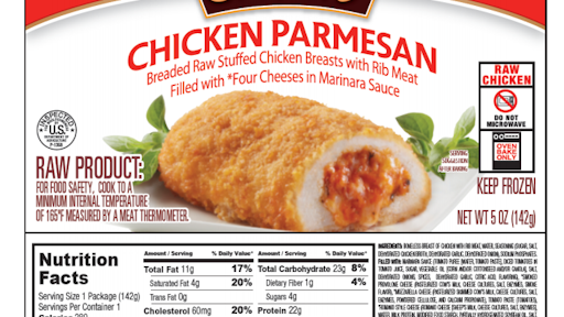 Aspen Foods Recalls Frozen Chicken Over Salmonella Food Logistics