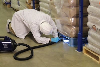 Sanitation is especially important in areas where pesticides use may be restricted.