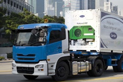 Carrier Transicold's NaturLINE uses natural refrigerant carbon dioxide, which can lower carbon emissions by 28 percent compared to previous systems,