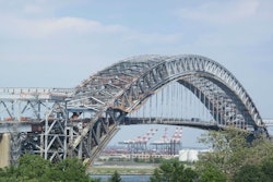 The Bayonne Bridge is only 151 feet above the water and larger container ships often cannot cross under it to reach marine terminals – Port Newark, Elizabeth and Howland Hook in Staten Island. Once the renovation is complete the Bridge will have a clearance of 215 feet.