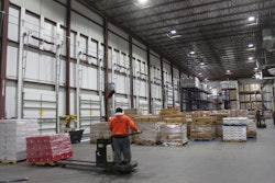 Cheney Brothers maintains 38- to 40-degree F docks, with product going in and out of -5-degree F freezer storage and 34-degree F cooler rooms.