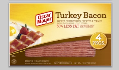 Kraft Heinz Foods Co. is recalling approximately 2,068,467 pounds of turkey bacon products that may be adulterated because it may spoil before the “Best When Used By” date.