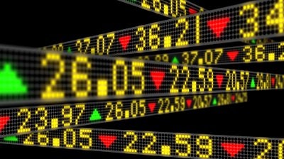 The Dow Jones Industrial Average ended down 588 points, or 3.6 percent, at 15871, having briefly fallen over 1000 points.