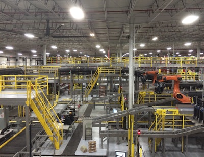 One beverage manufacturer wanted all mezzanine platforms to be constructed with closed shapes, aluminum decking, and to incorporate clean surfaces with minimal crevices and catch points in the structure.