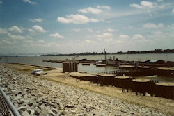 The section of river that includes the lock is among the busiest for transporting commodities within the U.S., with nearly 100 million tons of freight—mostly corn, soybeans and other grains but also some coal and other resources—passing through the portion of river that includes the lock each year.