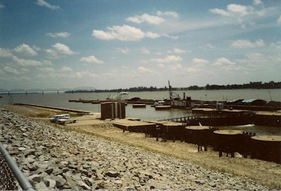 The section of river that includes the lock is among the busiest for transporting commodities within the U.S., with nearly 100 million tons of freight—mostly corn, soybeans and other grains but also some coal and other resources—passing through the portion of river that includes the lock each year.