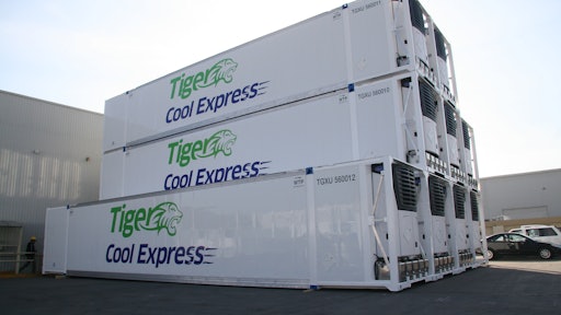 The growth of chilled food has fueled demand for Tiger Gool Express's intermodal transport service.