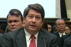 Peanut Corporation of America owner Stewart Parnell testifies before Congress.