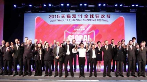 Alibaba Group officially launched its 2015 11.11 Global Shopping Festival in a ceremony at its Hangzhou headquarters.