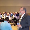 Ed Medlock of Wendy’s International tells distributors they need to get on board with technology during the IFDA Distributor Solutions Conference in Phoenix, Ariz.